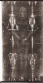 Shroud of Turin — negative image